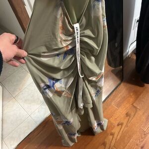 Lucy in the Sky Olive Green Dress